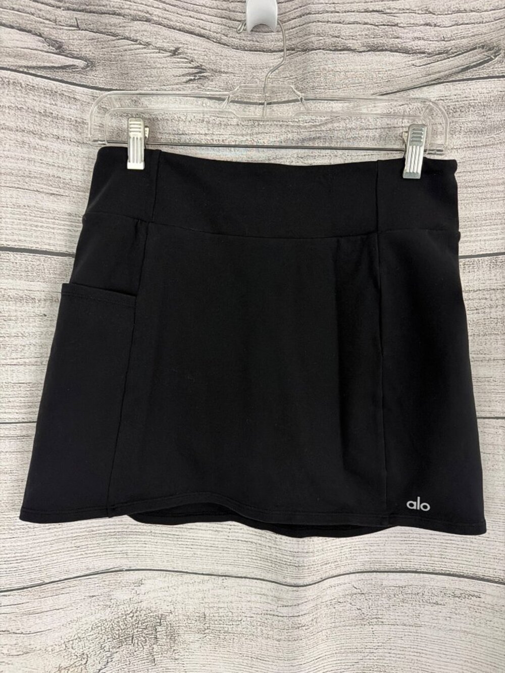 Alo Airbrush High-Waist Good Form Tennis Skirt Size M